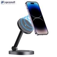 【OMALL】 2 In 1 Magnetic Wireless Charger Stand Pad Fast Charging Dock Station T2Y3