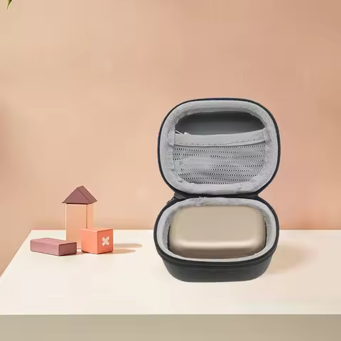 EVA Headphones Carrying Case with Mesh Pocket & Carabiner Hard Case Earphone Bag for Bang&Olufsen Be