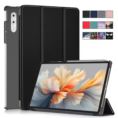 For Lenovo Yoga Tab Plus 12.7'' 2025 TB520FU Magnetic Tri-folding Hard Back Shell For Lenovo Yoga Pa