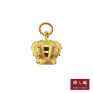 CHOW TAI FOOK 999 Pure Gold Pendant - Royal Crown Pendant R24139