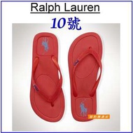 紐約站 美國現貨在台100%全新真品POLO  Ralph Lauren 經典款男生海灘鞋/夾腳托/人字托/托鞋
