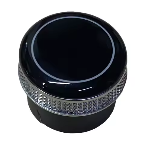 Glossy Black Car AC Heater Climate Control Display Switch Radio Volume Button For Audi A8 D4 S8 4H Q