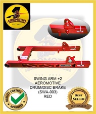 SWING ARM +2 AEROMOTIVE DISC/DRUM BRAKE FOR XRM1100-110/WAVE100-110/TMX155/GD110/RS100 (SWA-003)