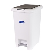 Square Dustbin Pedal Acco Coco G2210-W 30L