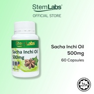 StemLabs Sacha Inchi Oil 500mg 60's Minyak Sacha Inchi Jakim Halal EXP 082025