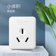 Bull Plug Surface Mounted Socket 16A High-Power Socket Aging Rack Dedicated Socket Three-Hole Socket