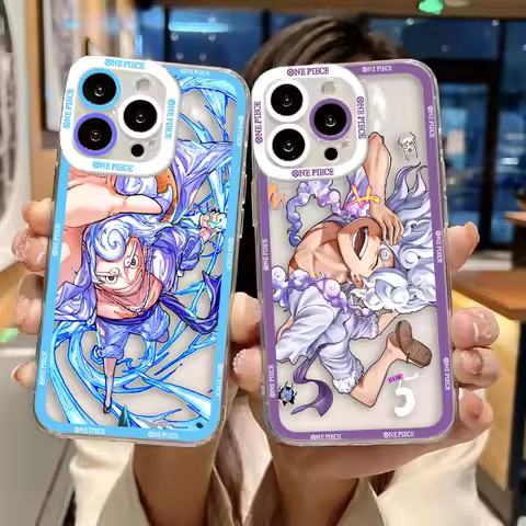 One P-Piece Luffy Zoro Clear Phone Case For OPPO RENO 15 15F 14 14F 13 13F 12 12F 11 11F 10 8 8Z 8T 