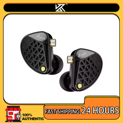 KZ AM16 Noise-Canceling earbuds sports headphones in-ear wired headphones 16BA balanced armature HIF