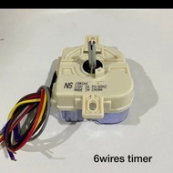 6-wire washing timer/wash timer 6 wire 15 minute