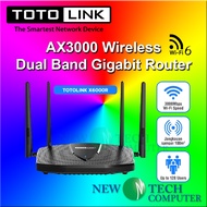 TOTOLINK AX3000 X6000R Wireless Dual Band Gigabit Wi-Fi 6 Router Parental Control WPA3 Full Gigabit 