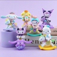 Blind box Sanrio Blind box Sanrio Blind box Rocking Horse Trojan Horse Kuromi Melody Cinnamon Dog To