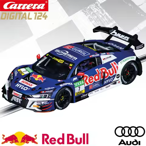 Carrera Slot Car Digital 124 23982 Audi R8 LMS GT3 evo II "Abt Sportsline - Red Bull, No.7" DTM 2024