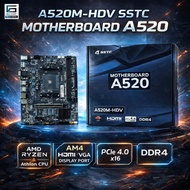 ASROCK A520M-HDV Mainboard - genuine