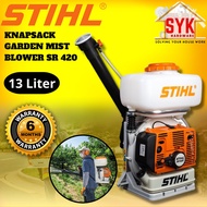 SYK Stihl SR 420 Knapsack Mist Blower Sprayer Machine Mist Blower Mesin Pam Racun Blower Angin 13 Liter