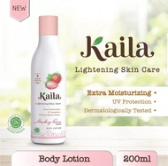 [BPOM] KAILA Body Lotion 200ML - BodyLotion Kaila - Handbody Lotion Pencerah Kulit