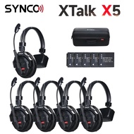 Synco Xtalk 2.4G Full-Duplex Single-Ear Remote Headset Wireless Intercom System for Film and Televis