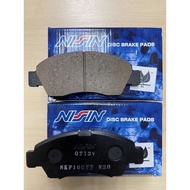 Honda City SEL Jazz GD front brake pad Nissin Japan