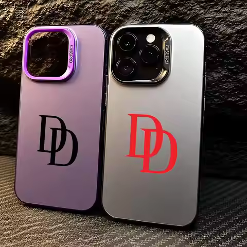 Daredevil phone case Phone Case For iPhone 11/12/13/14/15/16/17 Pro Max Color Gradient TPU Case Shoc