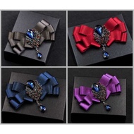 ✨2025✨ Diamond Collar Bow Tie Men New Men's Sapphire Rhinestone Bow Tie Personalized Performance Par