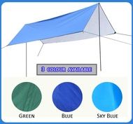 3M x 3M CAMPING TENT SET CANOPY FLOOR MAT AWNING SUNSHADE TENT WATERPROOF UV PROTECTION KANOPI KHEMA