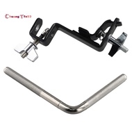 Drum Cowbell Clamp Cowbell Holder Accessories Percussion Mounting Bracket for Drum Drummer Instrumen