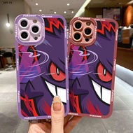 OPPO F5 F7 F9 F11 Youth Pro Case Casing For Cartoon Evil Gengar Soft Rubber Cellphone New Full Cover Camera Protection Design Shockproof Phone Cases