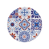 TROMSO 西班牙復古花磚陶瓷隔熱墊  直徑20cm  C52  1組