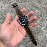 側縫線款 馬臀皮革錶帶 錶帶訂製 手工錶帶 rolex omega panerai