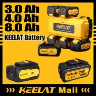 KEELAT D Type Battery Charger Rechargeable Battery Spare battery Large Capacity Bateri Power Tool