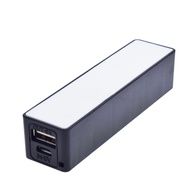 USB Power Bank Solder-Free DIY Kit 1 Section 18650 Battery Charger Box Black