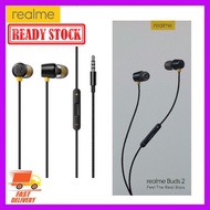 Realme Buds 2 Bass Boost Earphone with microphone Earbuds Magnet earphone realme Hansfree bass