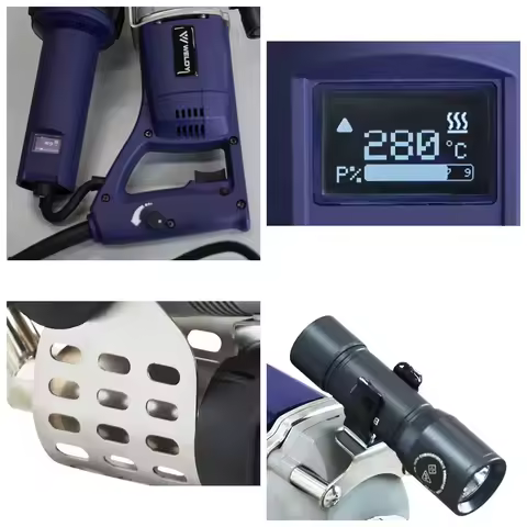 EX2 EX3 Plus Robust Handheld Plastic Extrusion Welder Kit 230V 3000W PP PE HDPE Pipe Welding Machine