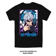 Jujutsu Kaisen V T-Shirt Series (Singapore 3-5 Days Delivery) Gojo Satoru Front Print Crafter Tee An