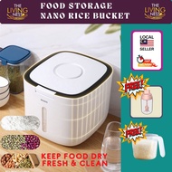 RICE STORAGE 10KG/ FOOD STORAGE/ RICE BUCKET/ RICE CONTAINER/ BEKAS BERAS 5KG/  [INSECT PROOF & MOIS