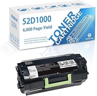 52D1000 Toner Cartridge, Black, 6,000 Page -Yield, Works with Printer Models Lexmark 52D1000 MS710dn