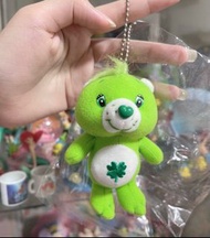 日本絕版中古Care Bears四葉愛心彩虹熊毛公仔擺設。草莓熊Chip n Dale 鋼牙與大鼻奇奇Alice Beargyou 張敬軒Grumpy Bear beargu西面熊史迪仔扭蛋公仔Toy