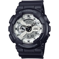 CASIO Men's G-SHOCK GA-110WD-1AJF [G-SHOCK Black and brilliant white Series] Round Watch Black Quart