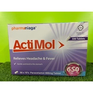 ACTIMOL 650 MG / PARACETAMOL 650 MG ( 10S)
