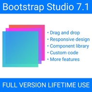 Bootstrap Studio v7.1 for Win PC Software | Latest Features | Full Support & Lifetime Updates