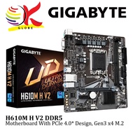 GIGABYTE H610M H V2 DDR5 D5 1700 MOTHERBOARD COMBO PROCEESOR INTEL - I3- 12100 / I5- 12400 /12400F /