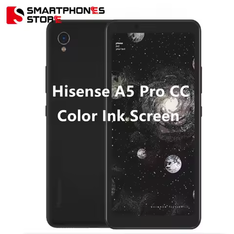 Hisense A5 Pro CC Smart Phone 5.84" Color ink Screen Face ID Fingerprint Dual SIM Android 10.0 NFC R