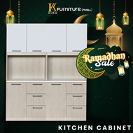 Modern Kitchen Cabinet Almari Dapur Murah Kabinet Dapur Storage Cabinet Melamine Ikea Furniture Pera