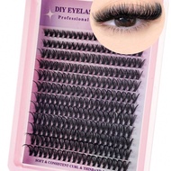 240 ชิ้น/ 216 ชิ้น/ 192 ชิ้น/ 60 ชิ้น ขยายขนตาลูกอม DIY 30D/40D/50D/60D/80D/100D ขนตายาวปุยๆ ขยายเป็