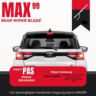 TOYOTA RUSH TERIOS RAIZE ROCKY REAR WIPER MAX99 good quality long lasting 12t