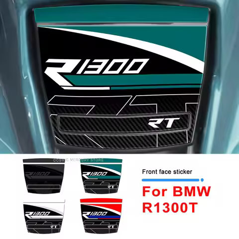 Motorcycle Accessories Front face sticker Kit 3D Resin Waterproof Protective Sticker For BMW R1300RT