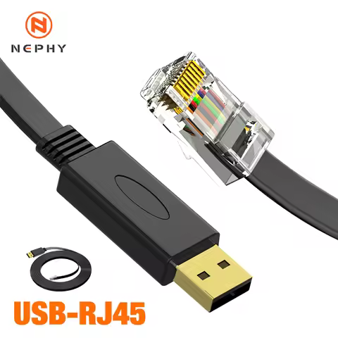 USB To RJ45 For Cisco USB Console Cable CONSOLE Debug Line A7H5 For Cisco H3C HP Arba 9306 for Huawe