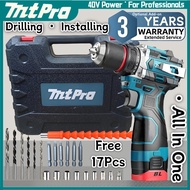 MT158 MtPro 16.8V 40N.m 3-Mode Impact Hammer Brushless Cordless Drill ScrewDriver Battery Makita