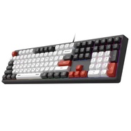 ABKO MK108 Silent Full-Size 108-Key Membrane Keyboard