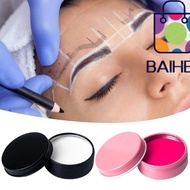 BAIHEE Brow Mapping Cream, 0.7oz Pink Brow Positioning Paste,  Beauty Tools White Washable Brow Mapp