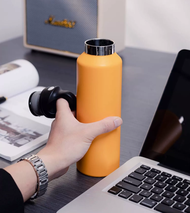 Bình giữ nhiệt Gozen 592ml inox cao cấp đóng mở một giây chỉ cần một tay Twist-Free Revomax bảo hành